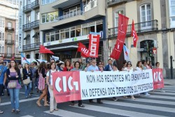 Redúcese o profesorado de Secundaria con destino provisional nun 55%, con 999 adxudicacións menos respecto das realizadas en setembro de 2011 para o curso que rematou. 